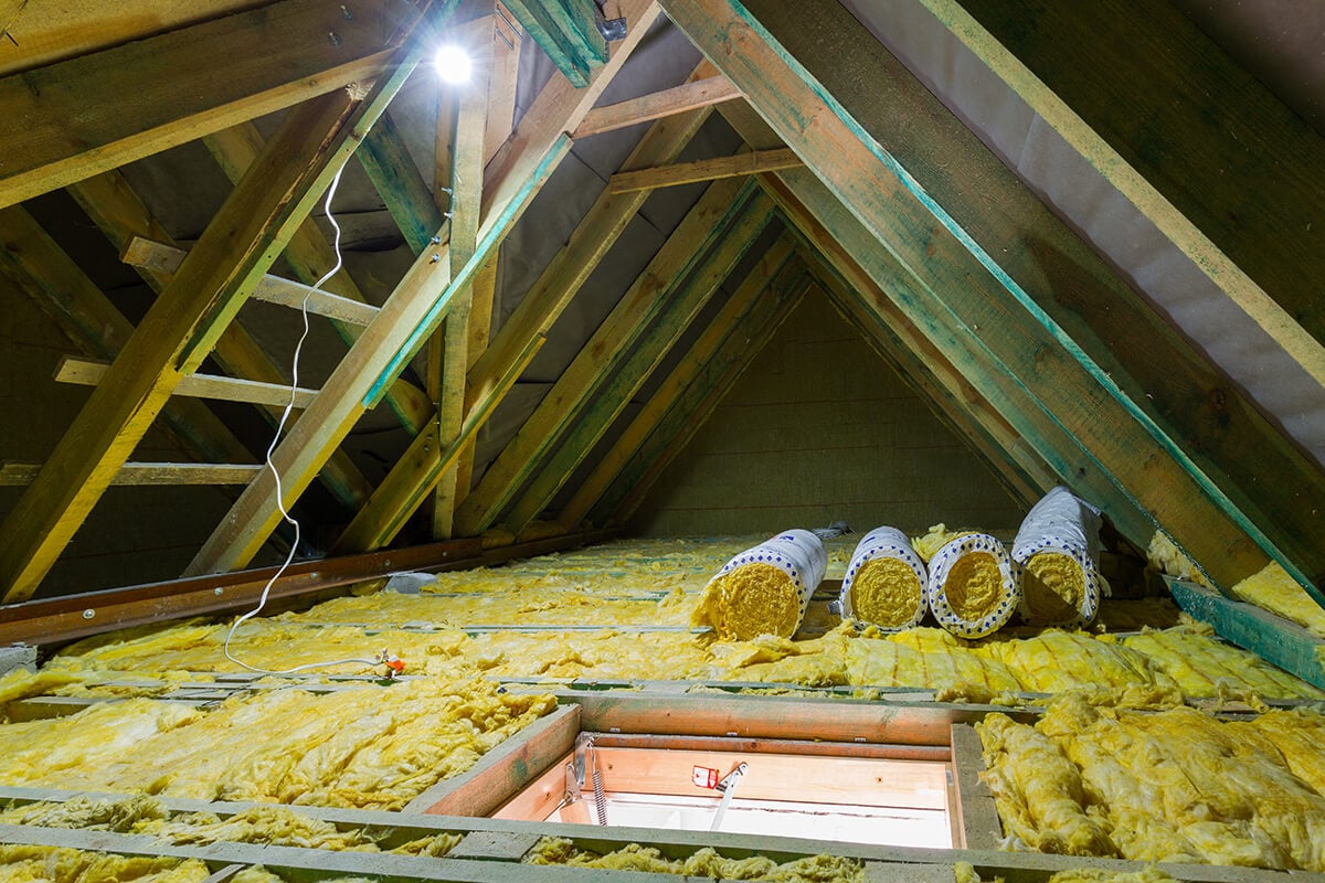 Isolation thermique par l'intérieur d'une maison